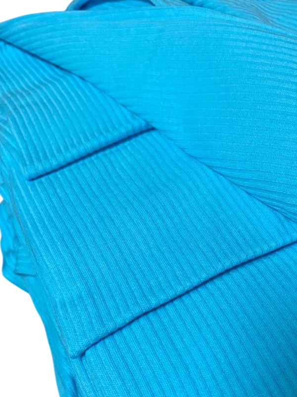 Трикотажная ткань Бирюза 162см, щільністю 220 г/м Рукав